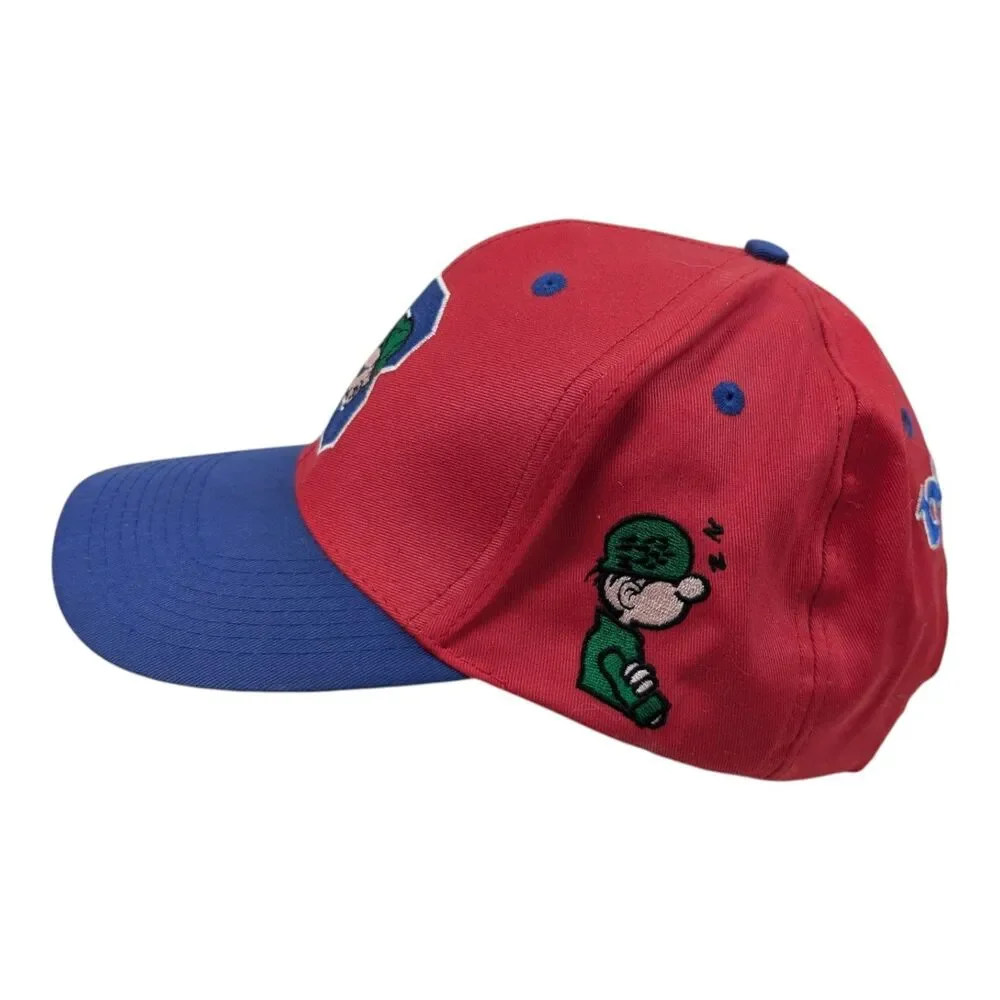 Beetle Bailey Comic Strip Snapback Hat Cap Vintage 90s